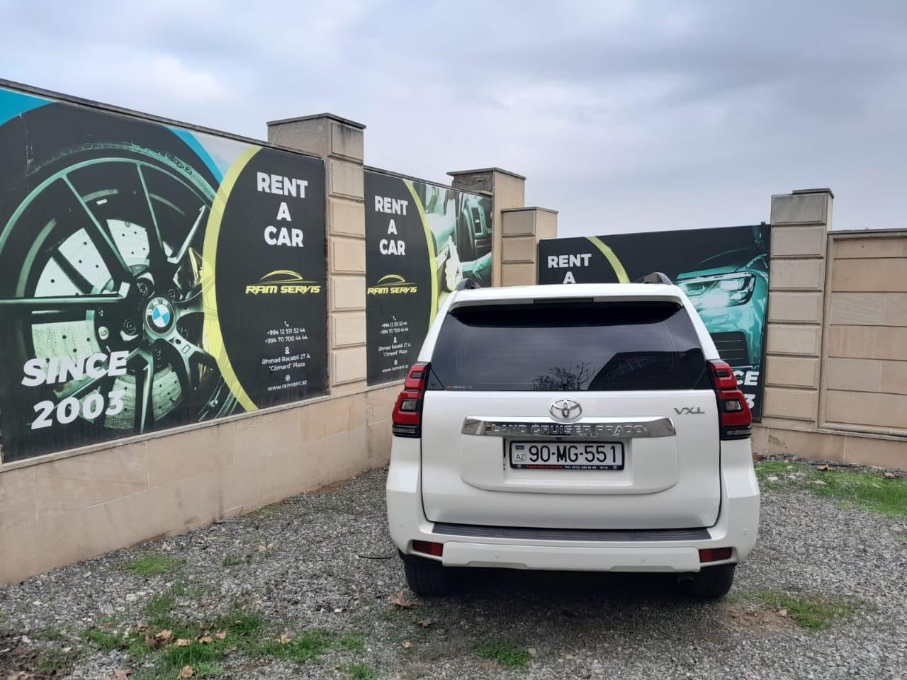 rent Toyota TOYOTA PRADO 2020 in Baku 