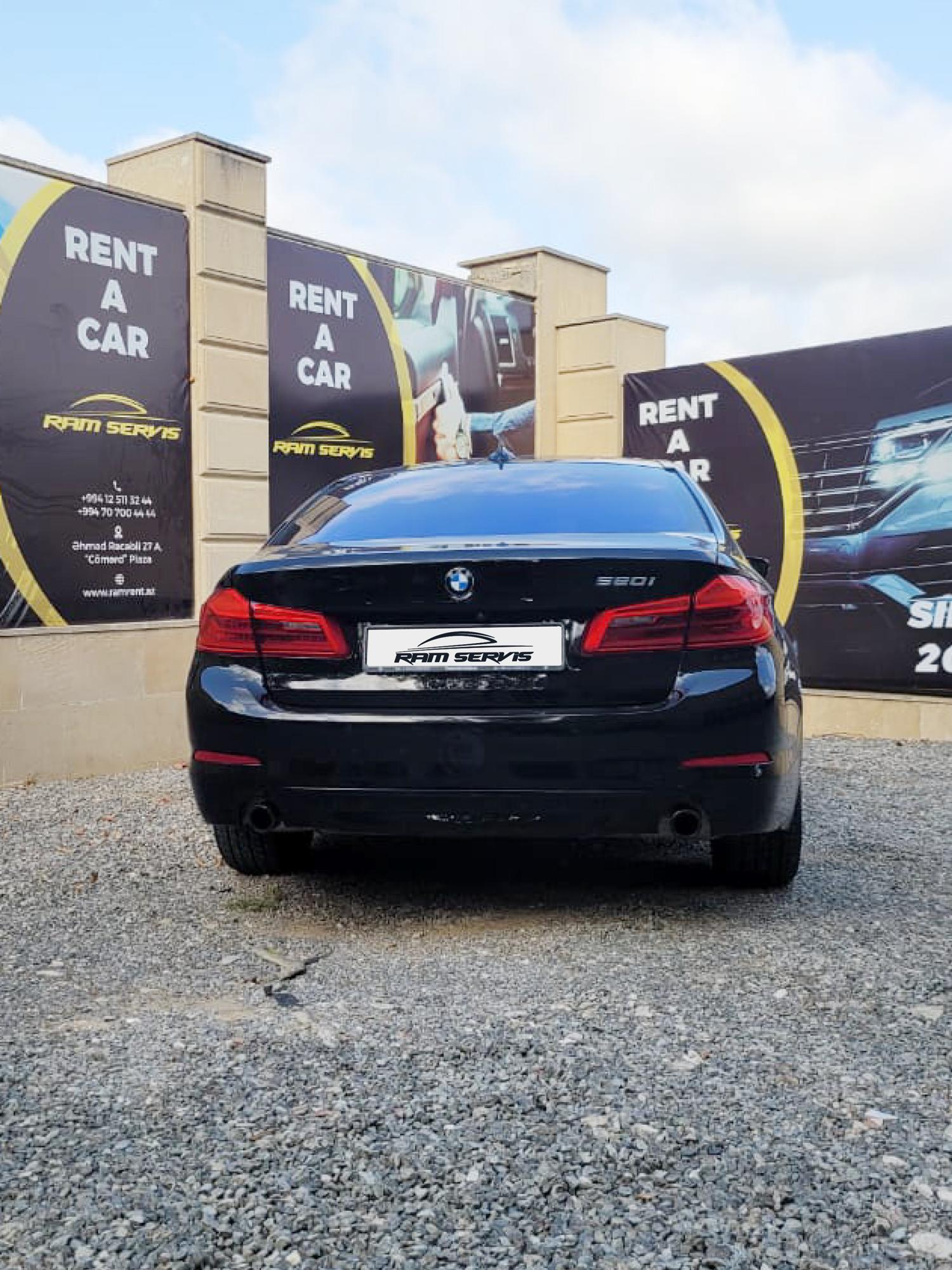 rent BMW G30 2018 in Baku 