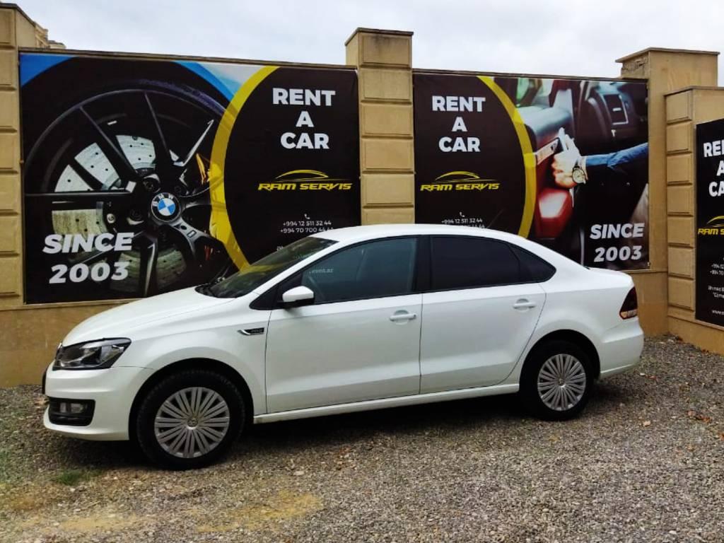 rent Volkswagen Polo 2019 in Baku 